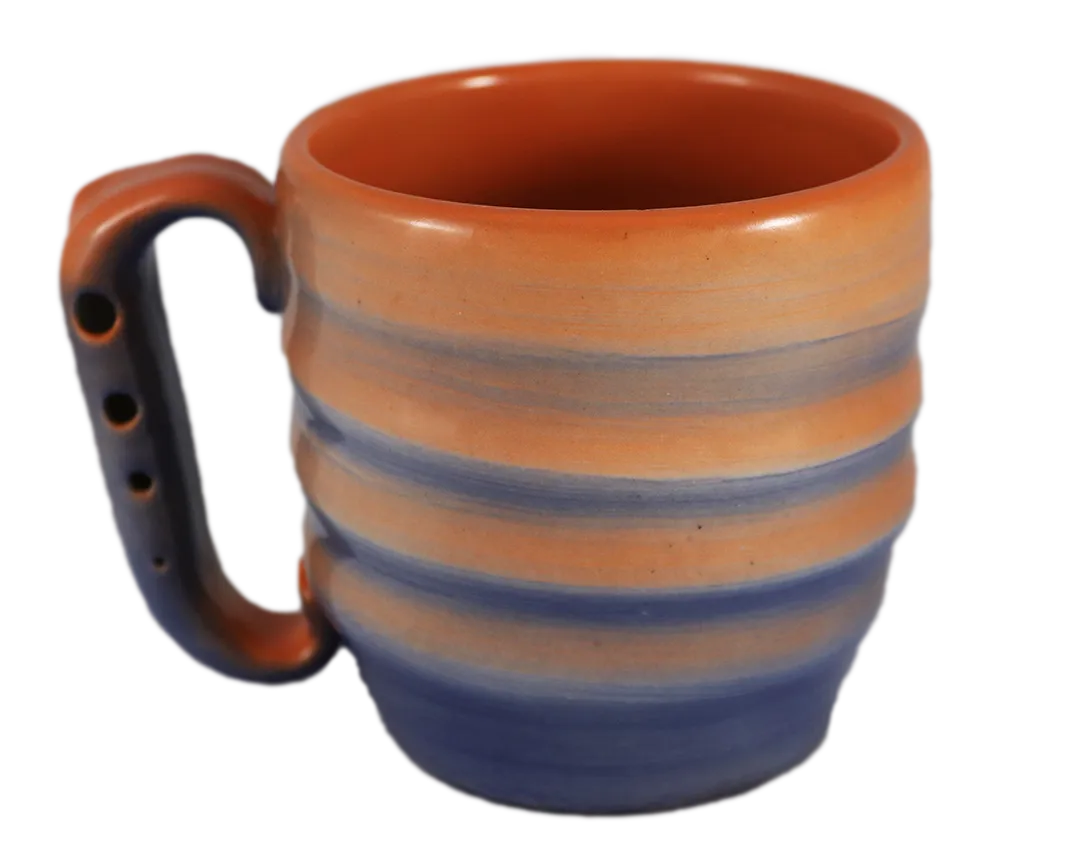 Orange Blue Ocarina Mug