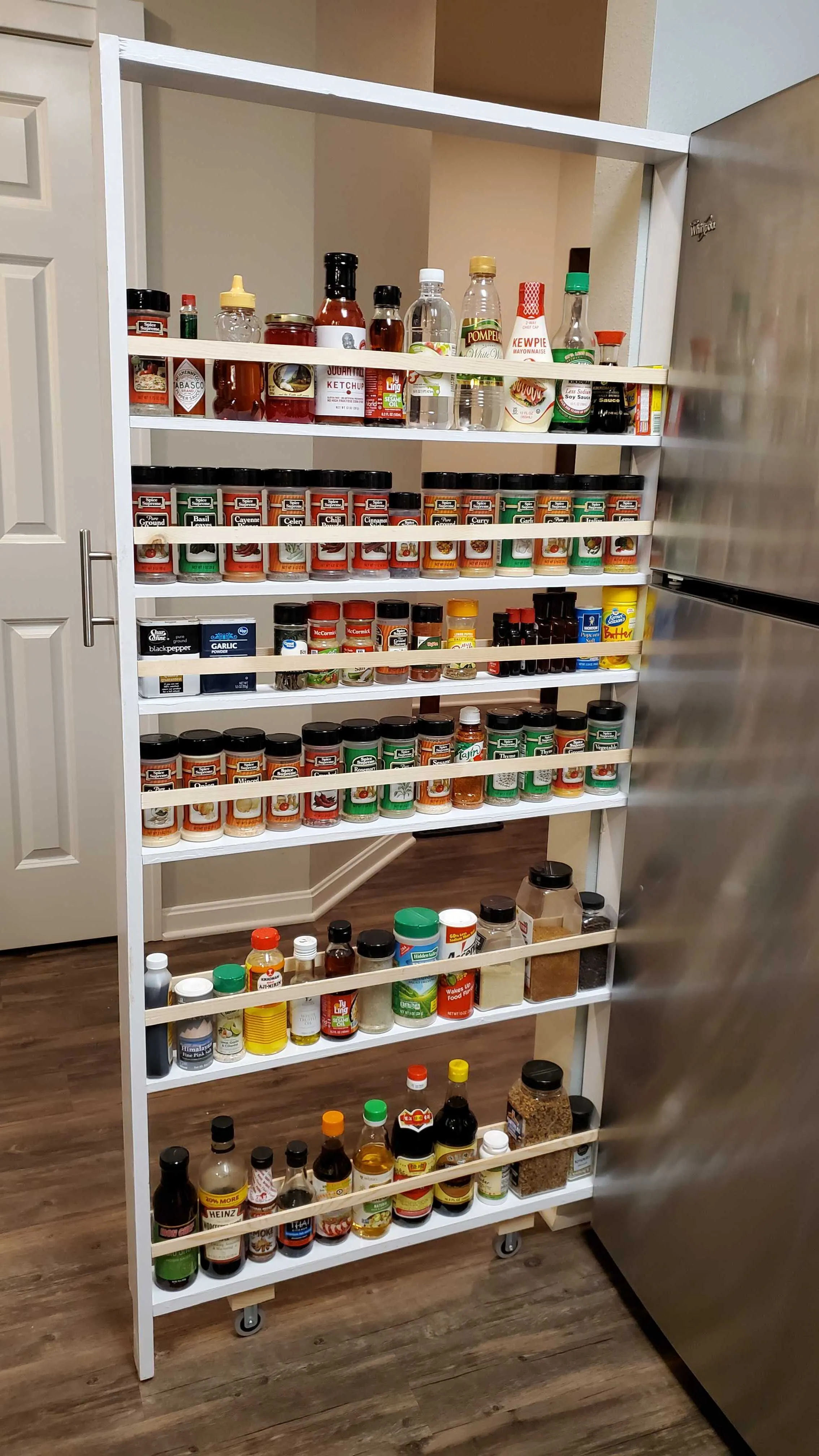 Sliding Spice Rack